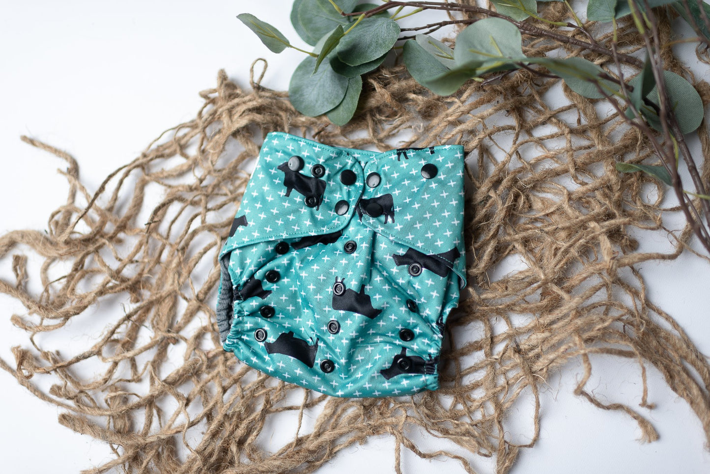 Angus Crossing Teal - Exclusive