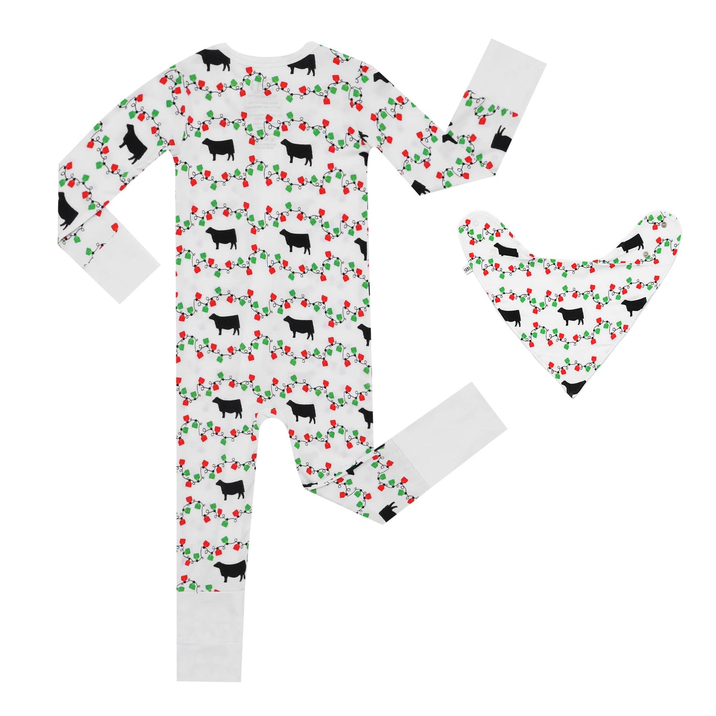 Angus Christmas Zipper Jams