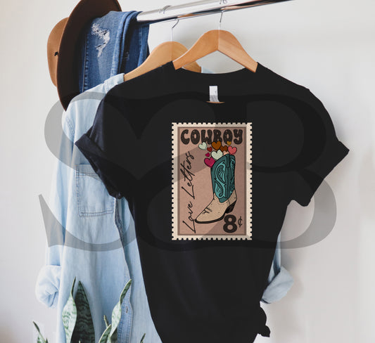 Cowboy Love Letters - Adult Tee