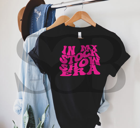 In My Stock Show Era {Pink Graphic} - Adult Tee