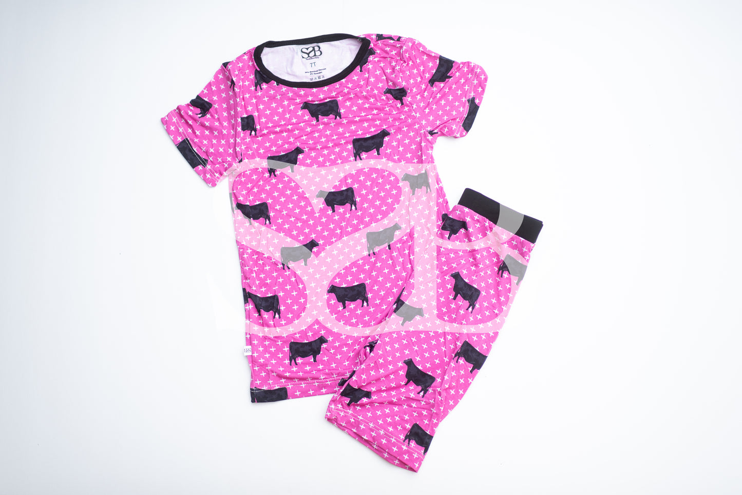 Angus Crossing - Pink 2 Piece Jammies - Exclusive