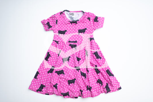 Angus Crossing Dress - Pink - Exclusive