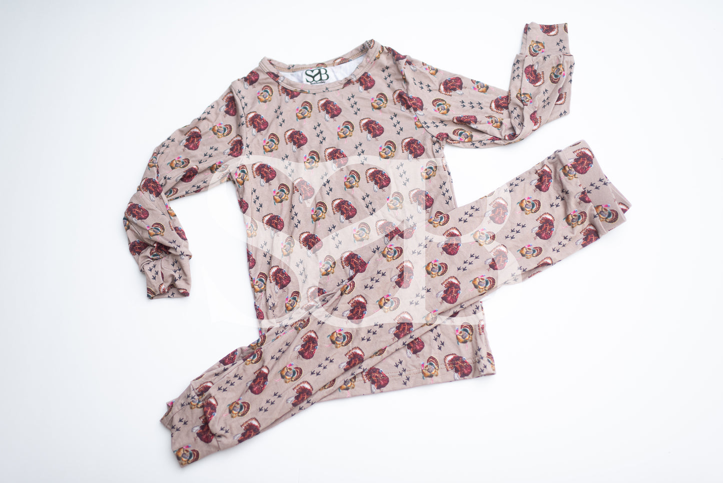 Turkey Trot 2 Piece Jammies - Exclusive