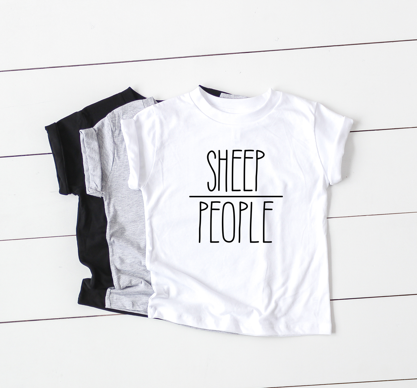 Sheep Over People - Toddler Tee