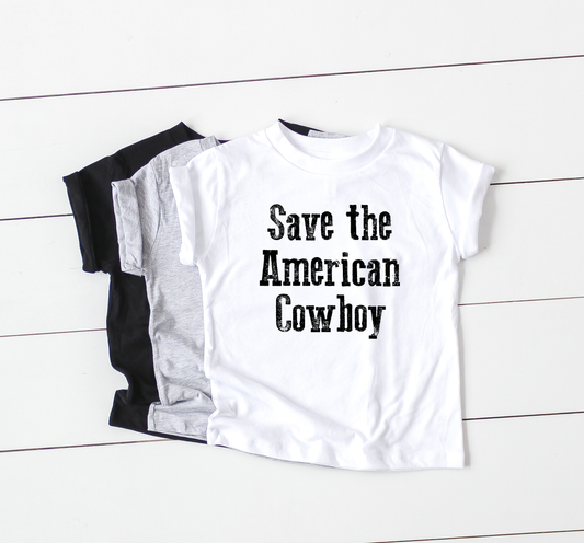 Save the American Cowboy - Toddler Tee