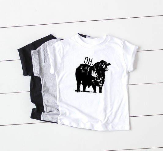 Oh, Bull - Toddler Tee